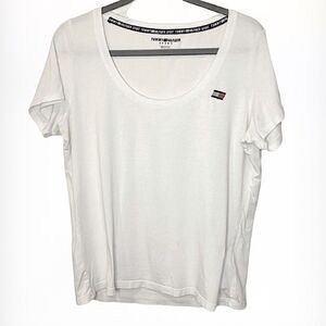 Tommy Hilfiger Sport Women's Short Sleeve Crew Neck Tee Size L